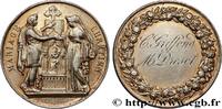 FRANCE Médaille, Mariage chrétien AMOUR ET MARIAGE 1878 (30,5mm, 11,78g, 12h) -