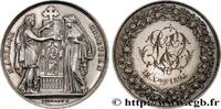 FRANCE Médaille, Mariage chrétien AMOUR ET MARIAGE 1894 (30mm, 11,88g, 12h) -