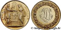FRANCE Médaille, Mariage chrétien AMOUR ET MARIAGE 1856 (30mm, 11,79g, 12h) -