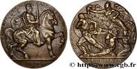 FRANCE Médaille, Centenaire de la Bataille de Pichincha ÉQUATEUR 1922 (78mm, 268,10g, 12h) -