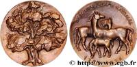 FRANCE Médaille, Ferme d'État de Babolna HONGRIE 1970 (86mm, 323,86g, 12h) -