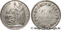 FRANCE Médaille, Mariage chrétien AMOUR ET MARIAGE 1847 (19,5mm, 3,36g, 12h) -