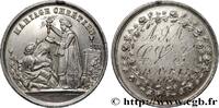 FRANCE Médaille, Mariage chrétien AMOUR ET MARIAGE 1860 (23,5mm, 5,06g, 12h) -