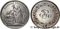 FRANCE Médaille, Mariage chrétien AMOUR ET MARIAGE 1861 (24mm, 4,82g, 12h) -