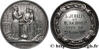 FRANCE Médaille de mariage, Souvenir AMOUR ET MARIAGE 1892 (32,5mm, 15,68g, 12h) -