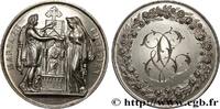 FRANCE Médaille, Mariage chrétien AMOUR ET MARIAGE 1878 (29,5mm, 11,77g, 12h) -