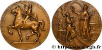 FRANCE Médaille, Exposition Universelle de Bruxelles EXPOSITIONS UNIVERSELLES Belgique, Bruxelles 1910 (70mm, 126,98g, 12h) -