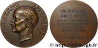 FRANCE Médaille, Au docteur Jules Abadie MÉDECINE - SOCIÉTÉS MÉDICALES - MÉDECINS/CHIRURGIENS - ASSISTANCE PUBLIQUE Algérie, Oran 1937 (89,5mm, 273,82g, 12h) -