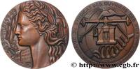 FRANCE Médaille, Cinquantenaire du syndicat des ouvriers MONNAIE DE PARIS Monnaie de Paris 1949 (72mm, 222,31g, 12h) -