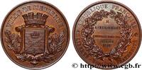 FRANCE Médaille, Conseil municipal CONSEIL GÉNÉRAL, DÉPARTEMENTAL OU MUNICIPAL - CONSEILLERS 42 - Saint-Etienne 1881 (50,5mm, 64,16g, 12h) -