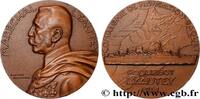 FRANCE Médaille, Maréchal Lyautey, Paquebot Lyautey MER ET MARINE : PAQUEBOTS, NAVIRES, BATEAUX 1951 (49,5mm, 71,45g, 12h) -