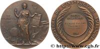 FRANCE Médaille, Cours d’adultes ENSEIGNEMENT 33 - Talence 1938 (50,5mm, 57,4g, 12h) -