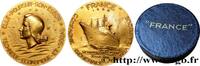 FRANCE Médaille, Paquebot France MER ET MARINE : PAQUEBOTS, NAVIRES, BATEAUX 76 - Le Havre 1962 (52,5mm, 69,02g, 12h) -