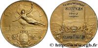 FRANCE Médaille, Lycée de jeunes filles, Sciences ÉDUCATION : LYCÉES, ÉCOLES 76 - Le Havre 1907 (50mm, 57,07g, 12h) -