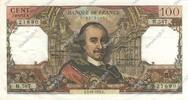 FRANCE 100 Francs CORNEILLE FRANCE 100 Francs CORNEILLE 1971 XF+ -