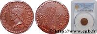 FRANCE Un centime Dupré, grand 7 DIRECTOIRE Paris 1799 (18mm, g, 6h) -