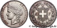 SWITZERLAND 5 Francs Helvetia SWITZERLAND Berne 1907 (37mm, 24,98g, 6h) -