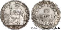 FRENCH INDOCHINA 10 Centièmes FRENCH INDOCHINA Paris 1928 (19mm, 2,72g, 6h) -
