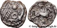 FRANCE Quart de statère d'argent à l'astre, cheval à droi GALLIA BELGICA - BELLOVACI (Area of Beauvais) Beauvais (60) c. 80-50 AC. (14mm, 1,37g, 6h) -