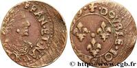 FRANCE Double tournois, type 14 LOUIS XIII Bordeaux 1639 (19mm, 2,50g, 6h) -