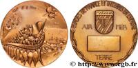 FRANCE Médaille, Évadés de France et Internes en Espagne SECONDE GUERRE WWII 1995 (80,5mm, 249,06g, 12h) -