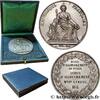FRANCE Médaille, 3e prix, École d’accouchement de Paris ENSEIGNEMENT 1851 (56,5mm, 109,98g, 12h) -