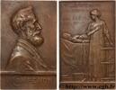 FRANCE Plaquette, Vincent Campenon MÉDECINE - SOCIÉTÉS MÉDICALES - MÉDECINS/CHIRURGIENS - ASSISTANCE PUBLIQUE n.d. (90,5mm, 179,50g, 12h) -