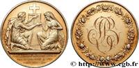 FRANCE Médaille de mariage, Evangile de St Mathieu AMOUR ET MARIAGE 1885 (39mm, 25,06g, 12h) -