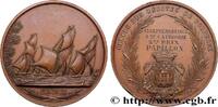 FRANCE Médaille, Cercle des régates de Bordeaux, 2e prix MER ET MARINE : PAQUEBOTS, NAVIRES, BATEAUX 33 - Bordeaux 1863 (50,5mm, 60,32g, 12h) -
