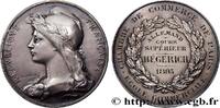 FRANCE Médaille, Chambre de commerce de Paris, École comm ENSEIGNEMENT 1893 (41,5mm, 36,07g, 12h) -