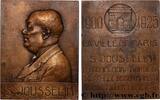 FRANCE Plaquette, Stéphane Jousselin, conseiller municipa CONSEIL GÉNÉRAL, DÉPARTEMENTAL OU MUNICIPAL - CONSEILLERS 1925 (67,5mm, 104,87g, 12h) -