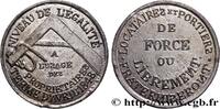 FRANCE Médaille, Remise des loyers DEUXIÈME RÉPUBLIQUE 1848 (40,5mm, 28,16g, 12h) -