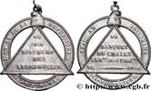 FRANCE Médaille, Anniversaire de la Première République, DEUXIÈME RÉPUBLIQUE 1848 (41mm, 11,95g, 12h) -