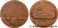 FRANCE Médaille, Conseil municipal de Marseille, Hommage CONSEIL GÉNÉRAL, DÉPARTEMENTAL OU MUNICIPAL - CONSEILLERS 13 - Marseille n.d. (50mm, 66,58g, 12h) -