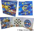 EUROPEAN CENTRAL BANK Coffret 12 x 1 Euro EUROPEAN CENTRAL BANK 1999-2002 (25,75mm, 8,50g, 12h) -