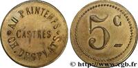 COMPANIES, INDUSTRIES AND MISCELLANEOUS TRADES 5 Centimes COMPANIES, INDUSTRIES AND MISCELLANEOUS TRADES Castres n.d. (24mm, 2,96g, 12h) -