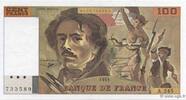 FRANCE 100 Francs DELACROIX imprimé en continu FRANCE 100 Francs DELACROIX imprimé en continu 1993 AU+ -