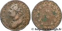 FRANCE 12 deniers dit au faisceau, type FRANÇOIS LOUIS XVI Paris 1791 (28,5mm, 10,87g, 6h) -