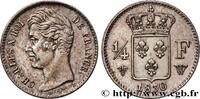 FRANCE 1/4 franc Charles X CHARLES X Lille 1830 (15mm, 1,24g, 6h) -