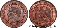 FRANCE Deux centimes Napoléon III, tête nue SECOND EMPIRE Lille 1857 (20mm, 2,06g, 6h) -