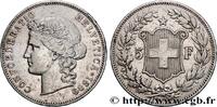 SWITZERLAND 5 Francs Helvetia SWITZERLAND Berne 1889 (37mm, 24,95g, 6h) -