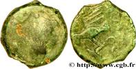 FRANCE Bronze à l’aigle et au sanglier, classe I GALLIA BELGICA - MELDI (Area of Meaux) Ier siècle avant J.-C. (15,5mm, 3,02g, 12h) -