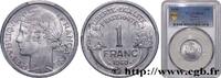 FRANCE 1 franc Morlon, légère IV REPUBLIC 1949 (23mm, 1,3g, 6h) -