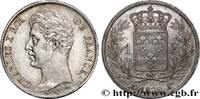 FRANCE 1 franc Charles X, matrice du revers à quatre feui CHARLES X Paris 1829 (23mm, 5,01g, 6h) -