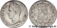 FRANCE 5 francs Charles X, 2e type CHARLES X Perpignan 1827 (37mm, 24,88g, 6h) -
