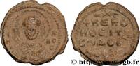 THE HERACLIUS DYNASTY (602-717) Sceau en plomb BYZANTIUM - SIGILLOGRAPHY Constantinople c. XIe siècle (18,5mm, 6,02g, 11h) -