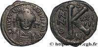THE EMPIRE FROM ANASTASIUS TO MAURICE TIBERIUS (49 Demi-follis JUSTINIAN I Nicomédie 551-552 (25mm, 8,28g, 7h) -