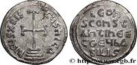 THE ISAURIAN DYNASTY (717-867) Miliaresion LEO III and CONSTANTINE V Constantinople c. 720-741 (20,5mm, 1,82g, 11h) -