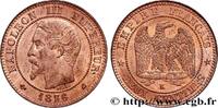 FRANCE Deux centimes Napoléon III, tête nue SECOND EMPIRE Bordeaux 1856 (20mm, 2,05g, 6h) -