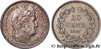 FRANCE 25 centimes Louis-Philippe LOUIS-PHILIPPE I Paris 1847 (15mm, 1,24g, 6h) -